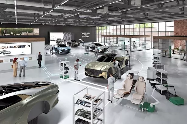 Centrála Bentley Motors, Crewe, Spojené království