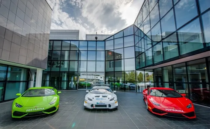 Muzeum Lamborghini v Sant'Agata Bolognese, Bolgna Itálie