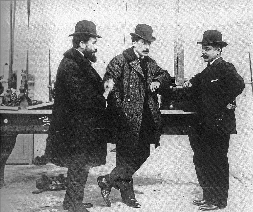 Tři bratři Renault: Marcel, Louis a Fernand